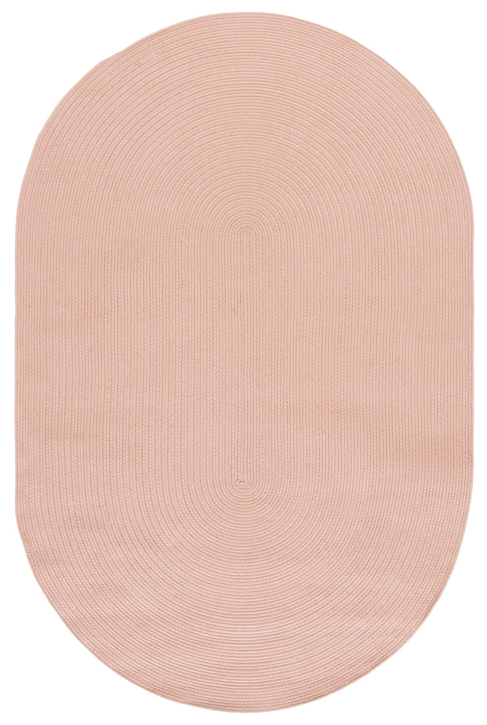 Safavieh Braided Peach Runner Rug — Hand‑Woven Polypropylene Low‑Pile, Coastal Durable Washable Accent Rug 2'-3" x 8'-0" BRA201P-28