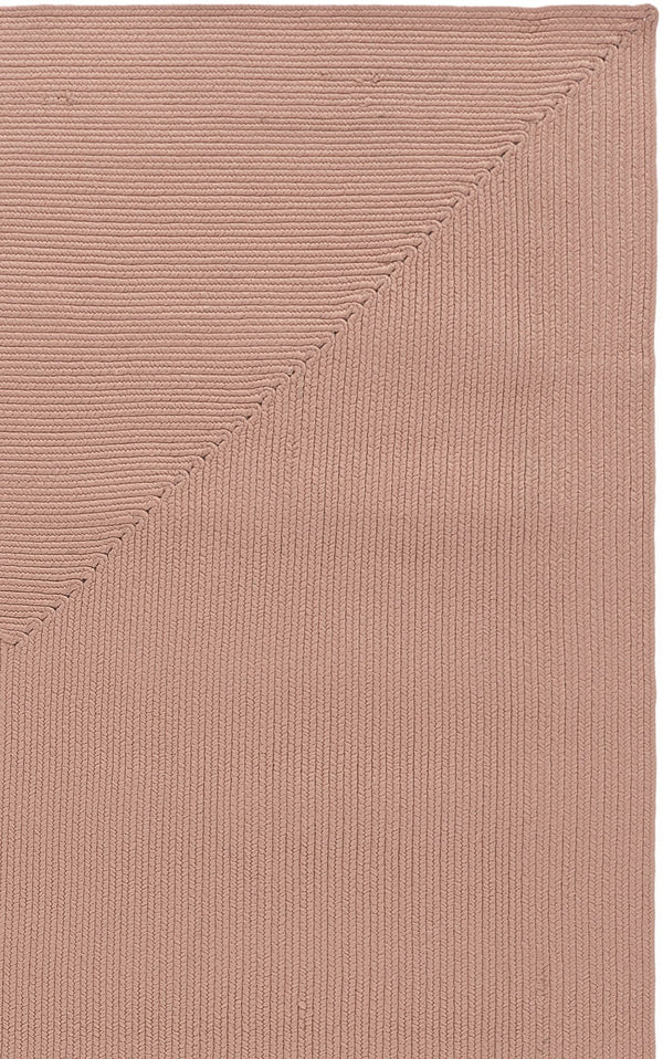 Safavieh Braided Peach Area Rug - Handwoven Braided Polypropylene, Low Profile, Floral Cottage Charm, Washable 4'-0" x 6'-0" BRA201P-4