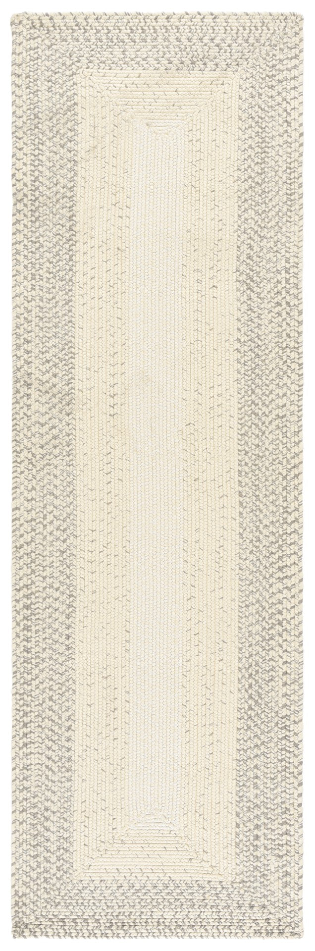 Safavieh Braided 220a Ivory Grey Ivory ,Grey Polypropylene Pile Bra220a-2