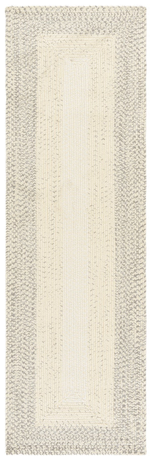 Safavieh Braided 220a Ivory Grey Ivory ,Grey Polypropylene Pile Bra220a-2