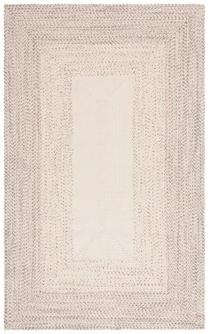 Safavieh Braided 220a Ivory Grey Ivory ,Grey Polypropylene Pile Bra220a-5