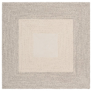 Safavieh Braided 220a Ivory Grey Ivory ,Grey Polypropylene Pile Bra220a-5