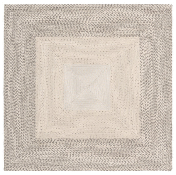 Safavieh Braided 220a Ivory Grey Ivory ,Grey Polypropylene Pile Bra220a-5