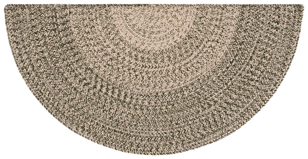 Safavieh Braided Hand-Woven Beige & Green Coastal Rug — Durable Polypropylene, Low-Profile, Washable Accent (96) 6'-0" x 9'-0" BRA220B-6