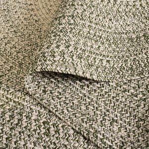 Safavieh Braided Hand-Woven Beige & Green Coastal Rug — Durable Polypropylene, Low-Profile, Washable Accent (96) 6'-0" x 9'-0" BRA220B-6
