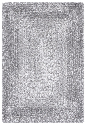 Safavieh Braided Elegant Hand-woven Rug - Timeless Gray Beauty For Hallways & Entryways With Durability Grey Polypropylene Pile Bra220f-216