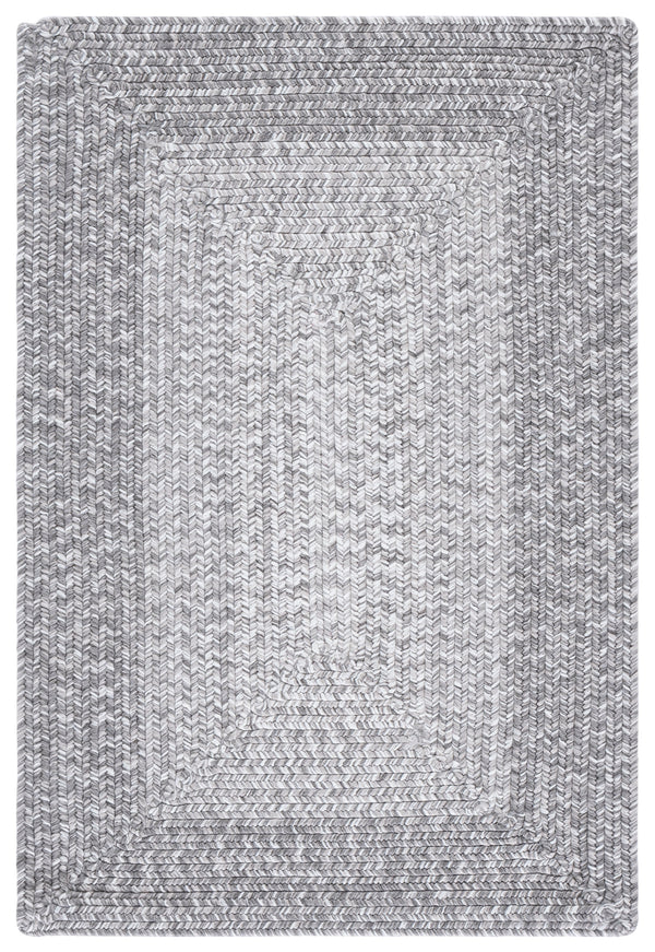 Safavieh Braided Elegant Hand-woven Rug - Timeless Gray Beauty For Hallways & Entryways With Durability Grey Polypropylene Pile Bra220f-216