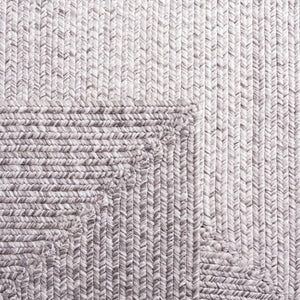 Safavieh Braided 220 Hand Woven Polypropylene Pile Braided Rug Grey BRA220F-26