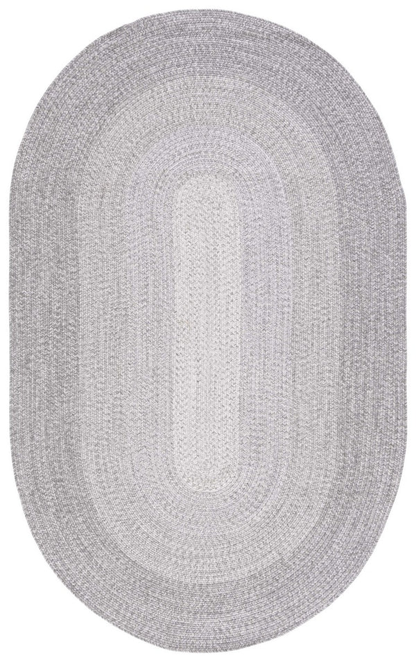 Safavieh Braided 220 Hand Woven Polypropylene Pile Braided Rug Grey BRA220F-26