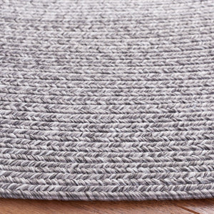 Safavieh Braided 220 Hand Woven Polypropylene Pile Braided Rug Grey BRA220F-26