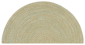 Safavieh Braided Light Sage Area Rug - Handwoven Comfort For Indoor & Outdoor Spaces, Easy Care & Stylish Design Light Green ,Sage Polypropylene Pile Bra260w-6