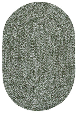 Safavieh Braided Hand Woven Runner Rug In Serene Light Green And Sage For Indoor And Outdoor Spaces Dark Green Polypropylene Pile Bra260x-4ov