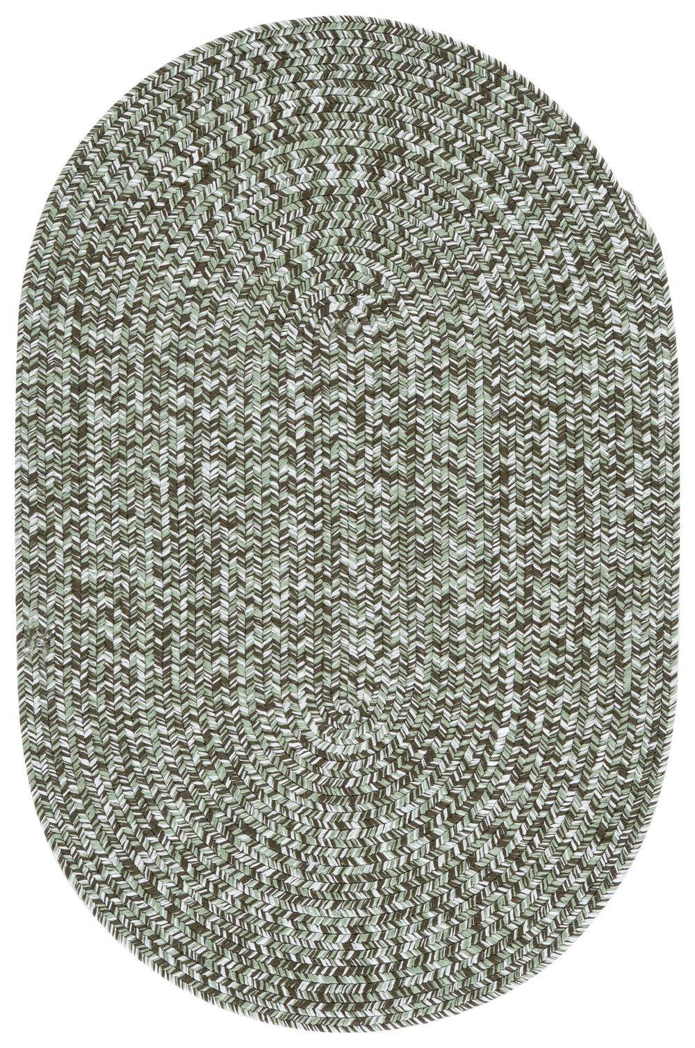 Safavieh Braided Light Sage Area Rug - Handwoven Comfort For Indoor & Outdoor Spaces, Easy Care & Stylish Design Green Polypropylene Pile Bra260y-6