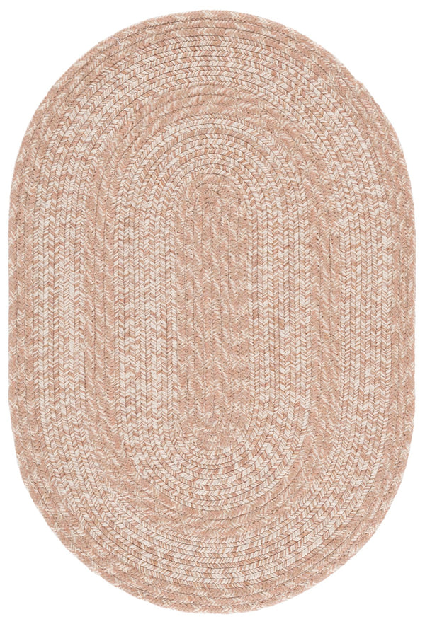 Safavieh Braided Low-Profile Beige Area Rug — Handwoven Polypropylene, Stain-Resistant, Washable, Timeless Texture 8'-0" x 10'-0" BRA265B-8