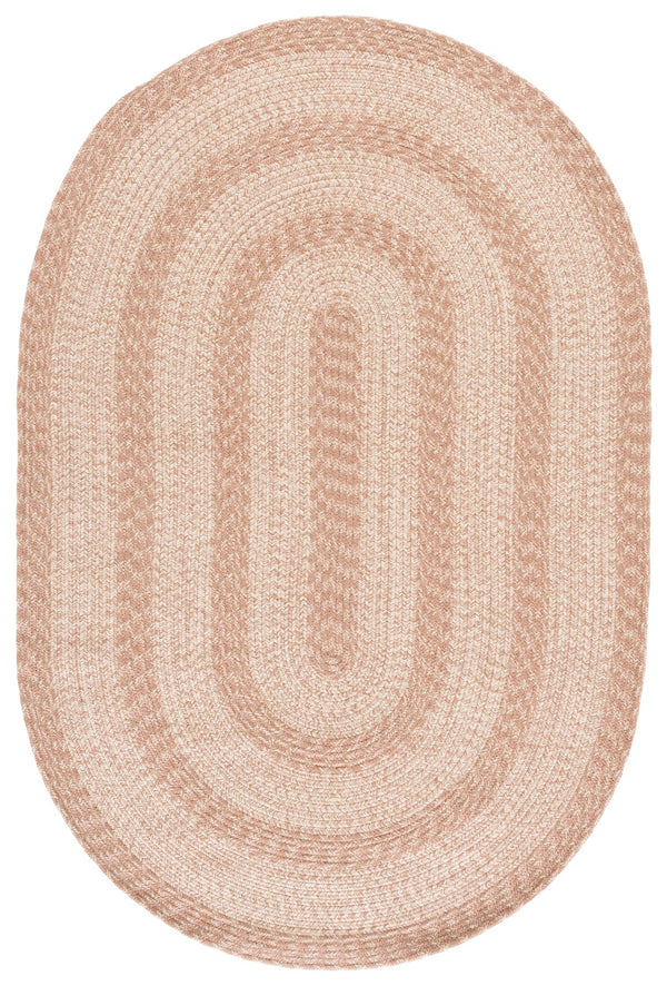 Safavieh Braided Low-Profile Beige Area Rug — Handwoven Polypropylene, Stain-Resistant, Washable, Timeless Texture 8'-0" x 10'-0" BRA265B-8