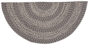Safavieh Braided Grey Indoor/Outdoor Area Rug — Durable Polypropylene, Handwoven Braided Texture, Low-Maintenance 8'-0" x 10'-0" BRA265F-8