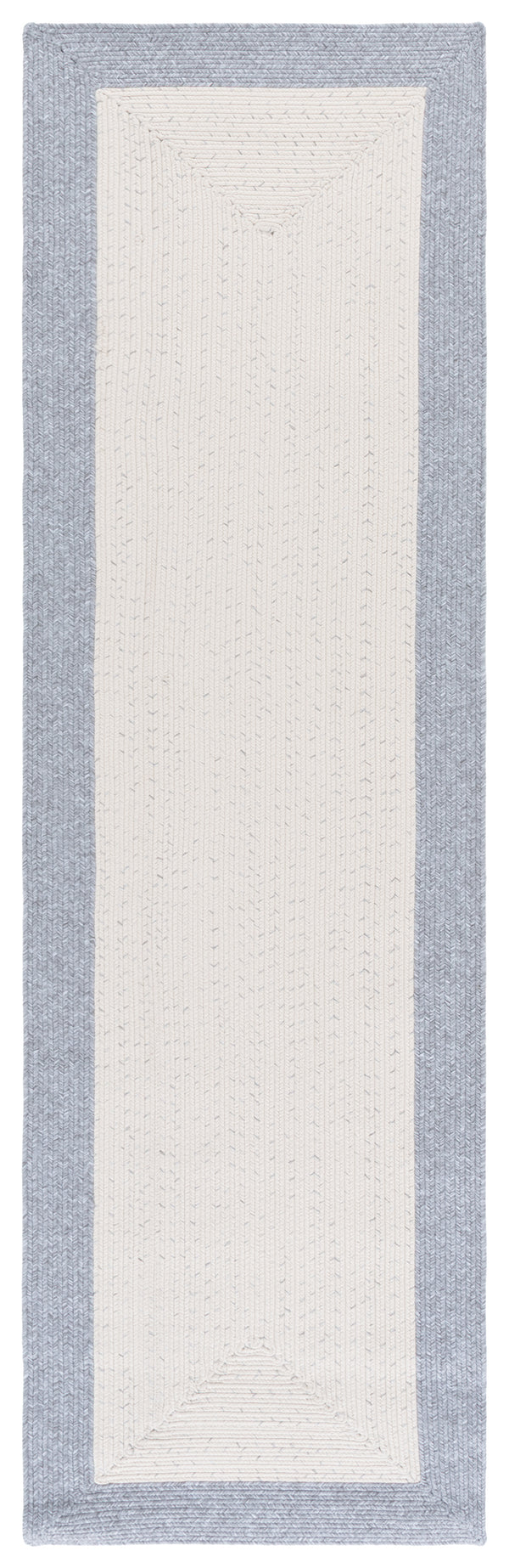 Safavieh Braided Indoor Outdoor Area Rug - Hand Woven Polypropylene, Washable, Durable & Versatile Design Ivory ,Grey Polypropylene Pile Bra281a-6