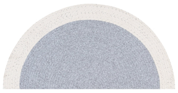 Safavieh Braided 281F Grey/Ivory 2'X4' Low-Profile Indoor/Outdoor Rug – Durable Polypropylene, Washable, Versatile BRA281F-24HM