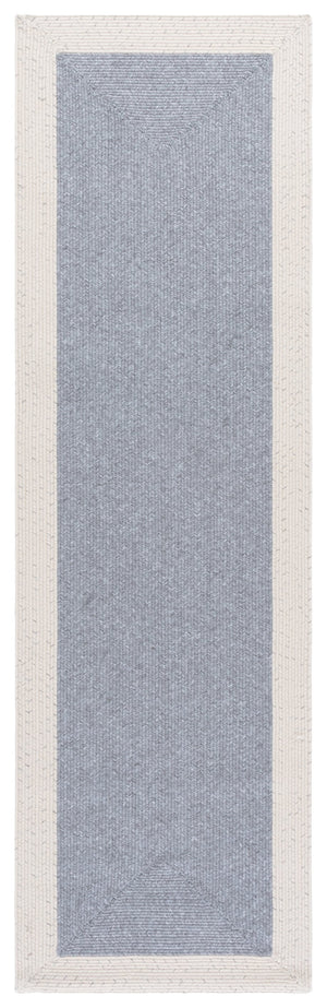 Safavieh Braided 281F Grey/Ivory 2'X4' Low-Profile Indoor/Outdoor Rug – Durable Polypropylene, Washable, Versatile BRA281F-24HM