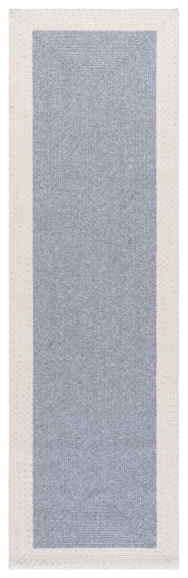 Safavieh Braided 281F Grey/Ivory 2'X4' Low-Profile Indoor/Outdoor Rug – Durable Polypropylene, Washable, Versatile BRA281F-24HM