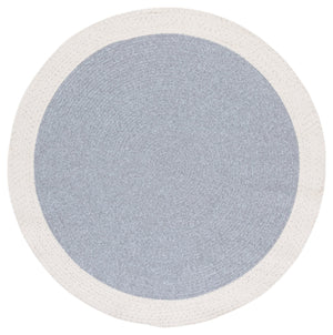 Safavieh Braided 281F Grey/Ivory 2'X4' Low-Profile Indoor/Outdoor Rug – Durable Polypropylene, Washable, Versatile BRA281F-24HM