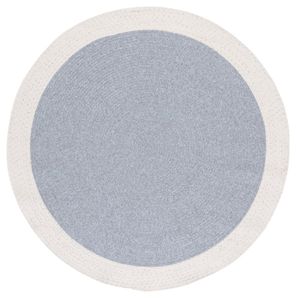 Safavieh Braided 281F Grey/Ivory 2'X4' Low-Profile Indoor/Outdoor Rug – Durable Polypropylene, Washable, Versatile BRA281F-24HM