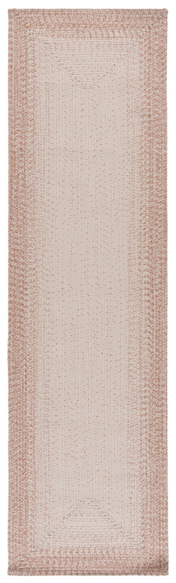 Safavieh Braided Handwoven Ivory Beige Area Rug — Low‑Profile, Washable Polypropylene, Coastal To Contemporary Style 4'-0" x 6'-0" BRA283B-4