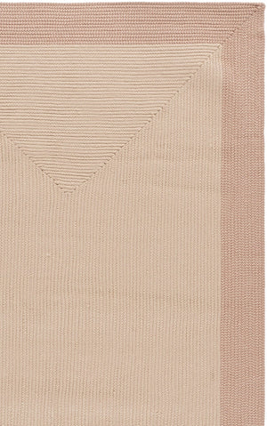 Safavieh Braided Hand-Woven Ivory And Peach Runner — Low-Profile, Washable Polypropylene For Indoor/Outdoor Traffic 2'-3" x 8'-0" BRA284P-28