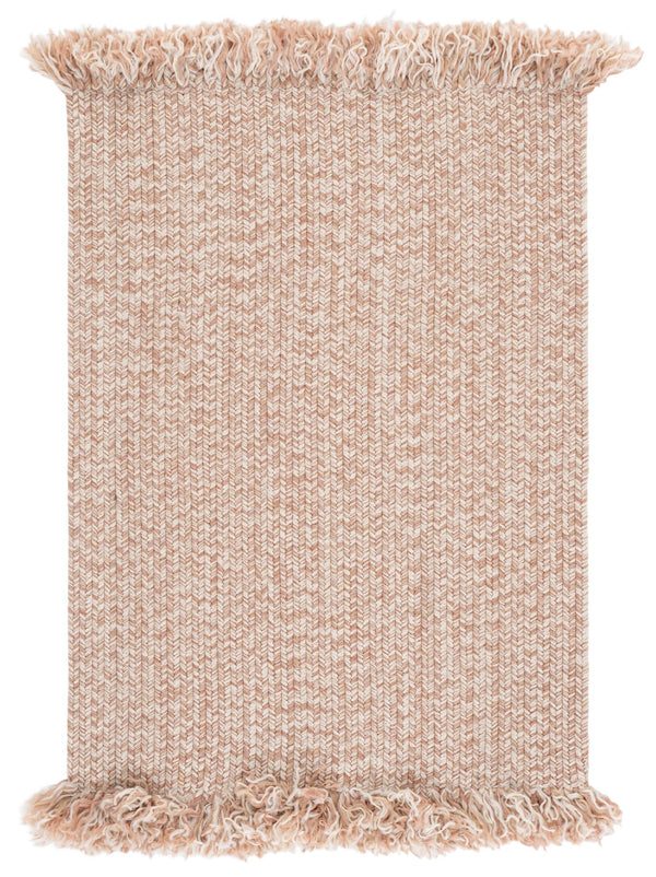 Safavieh Braided Coastal Beige Hand-Woven Accent Rug, Low-Profile 1/4" Polypropylene, Indoor/Outdoor Use 2'-0" x 3'-0" BRA301B-2