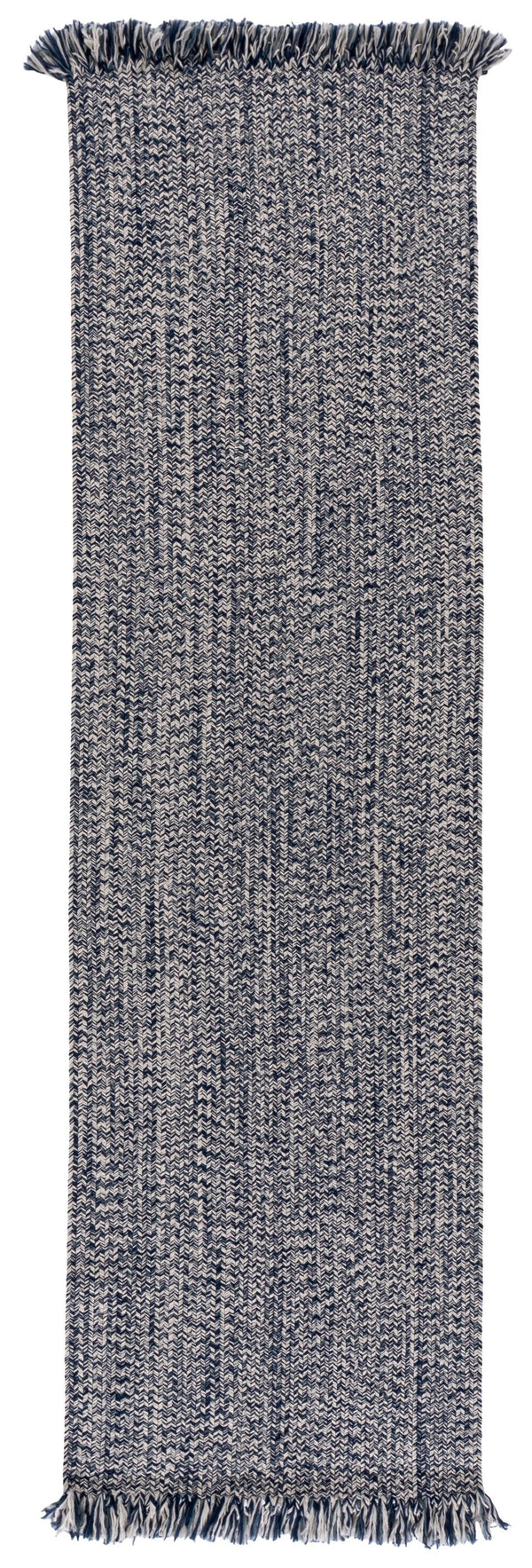 Safavieh Braided Navy Braided Rug - Handwoven Polypropylene, Low Profile, Washable Indoor/Outdoor Accent Rug 6'-0" x 6'-0" BRA301N-6SQ