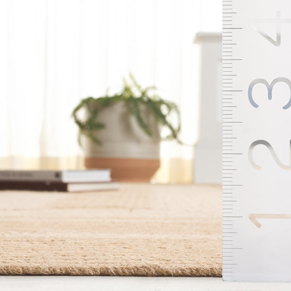 Safavieh Braided 801a Natural / Ivory Natural ,Ivory Jute Bra801a-4ov