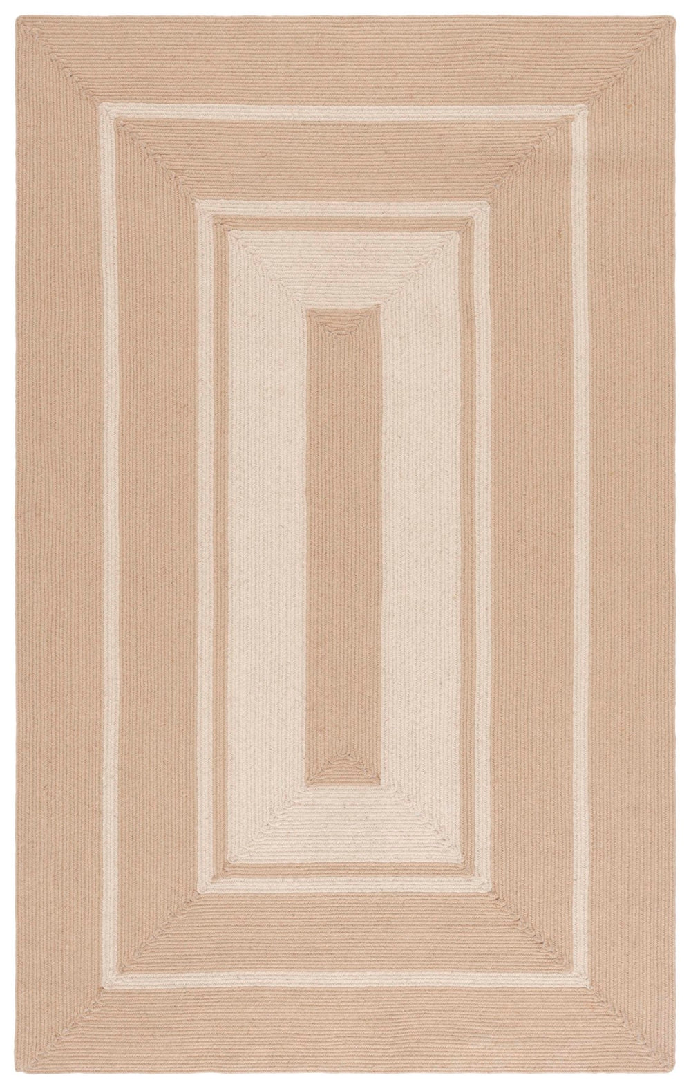 Safavieh Braided 801a Natural / Ivory Natural ,Ivory Jute Bra801a-4ov