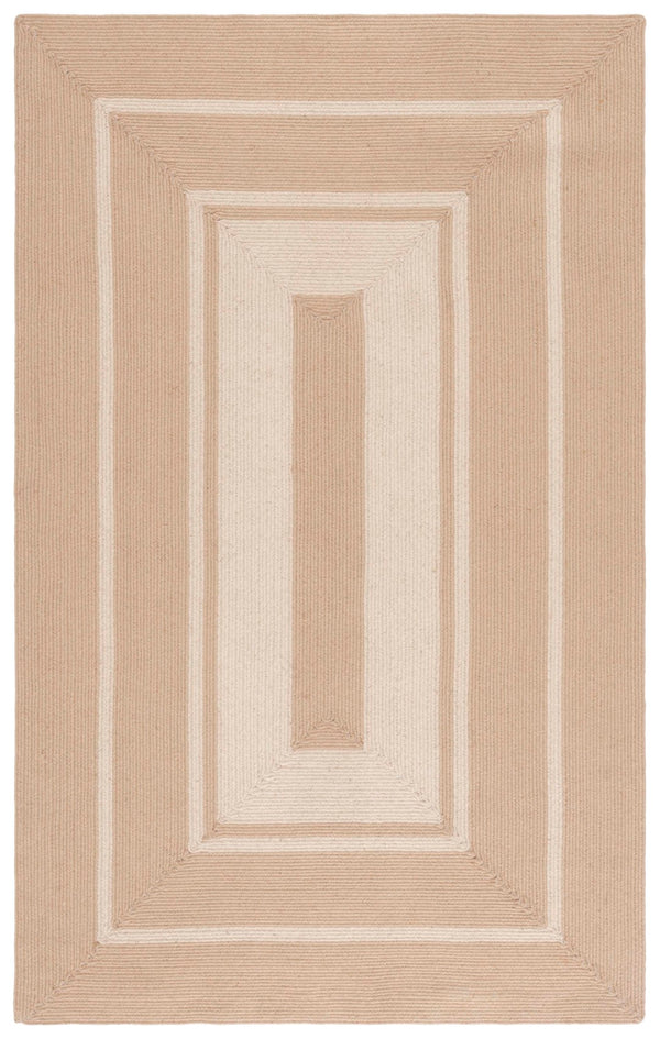 Safavieh Braided 801a Natural / Ivory Natural ,Ivory Jute Bra801a-4ov