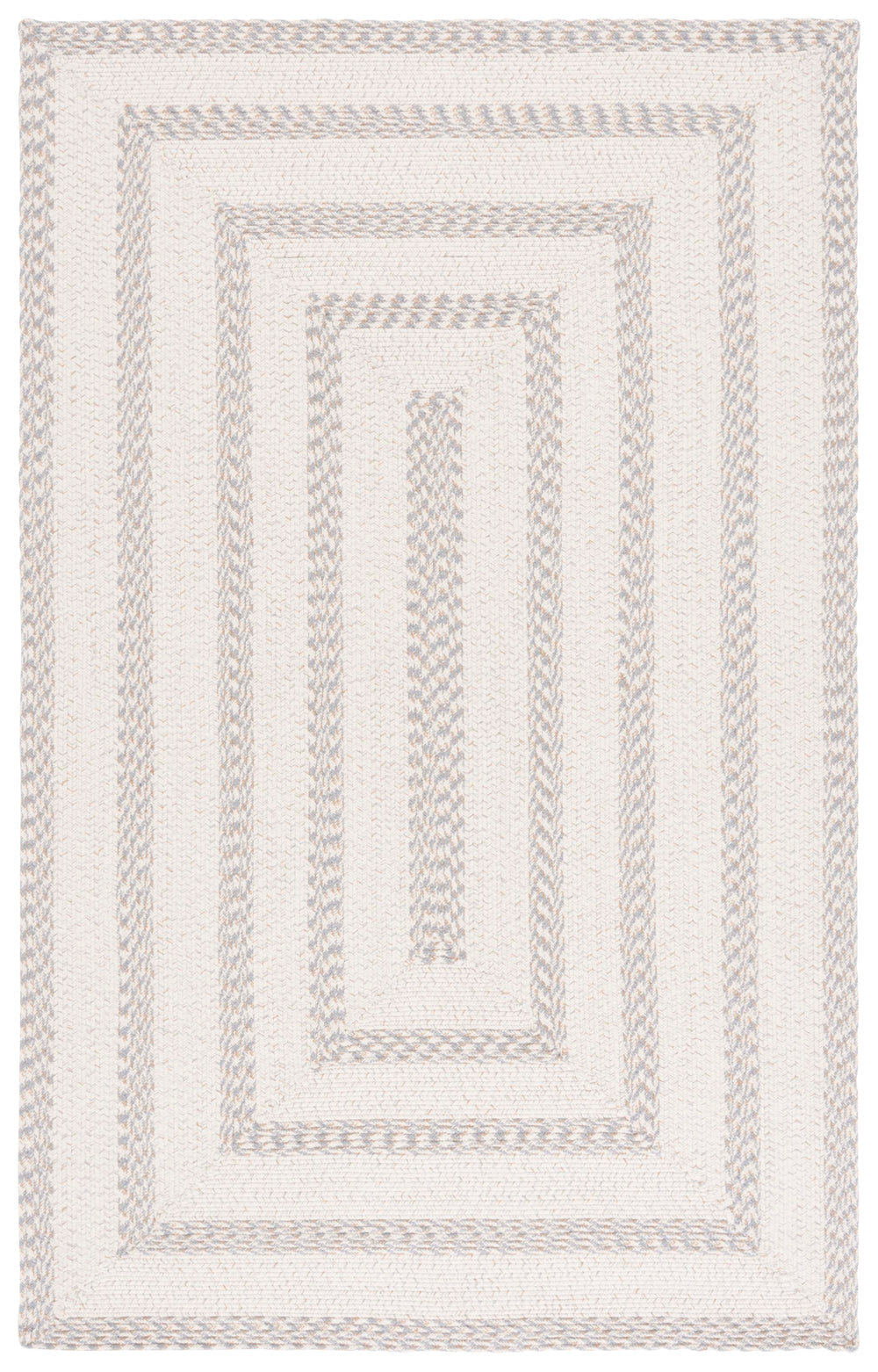 Safavieh Braided 821a Ivory / Grey Ivory ,Grey Cotton Bra821a-8