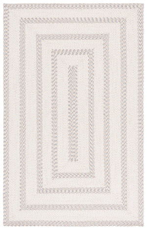 Safavieh Braided 821a Ivory / Grey Ivory ,Grey Cotton Bra821a-8