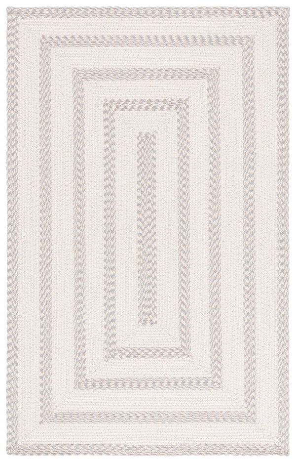 Safavieh Braided 821a Ivory / Grey Ivory ,Grey Cotton Bra821a-8