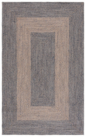 Safavieh Braided 841m Natural / Blue Natural ,Blue 60% Jute + 40% Cotton Bra841m-6