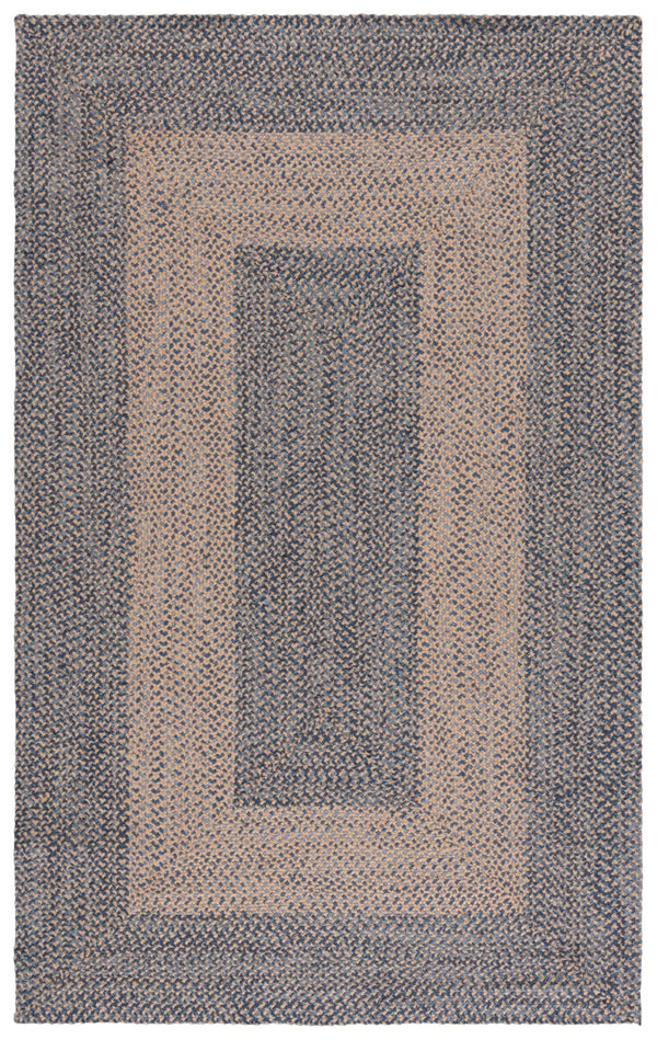 Safavieh Braided 841m Natural / Blue Natural ,Blue 60% Jute + 40% Cotton Bra841m-6