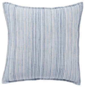 Jaipur Living Jaipur Living Taye Linen Stripe Flanged Throw Pillow for Coastal Farmhouse Sofas Down PLW103283