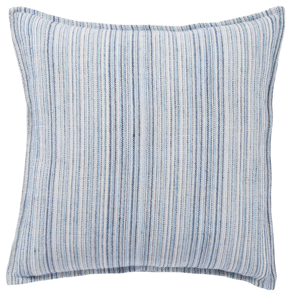 Jaipur Living Jaipur Living Taye Linen Stripe Flanged Throw Pillow for Coastal Farmhouse Sofas Down PLW103283