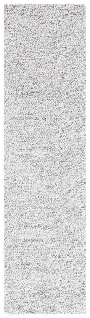 Safavieh Berber 101 BRB101 Hand Woven Shag Rug Ivory / Sage BRB101W-6SQ
