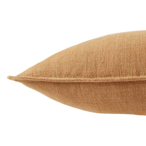 Jaipur Living Jaipur Living Linen Flange Throw Pillow Earthy Terracotta Down Fill Square Accent PLW103824