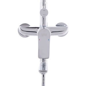 Safavieh LEIA Bathroom Shower Combination - Sleek Chrome Design for Modern Efficiency & Easy Installation BRC3368C