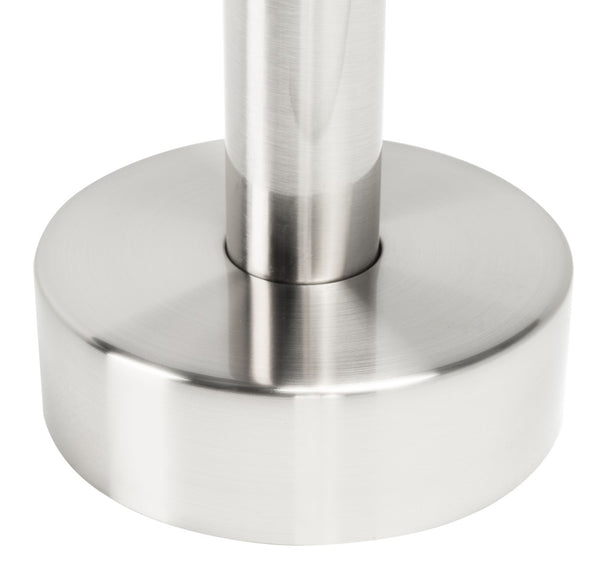 Safavieh CAPRI Single Handle Floor-Mount Shower in Nickel - Modern Minimalist Design for Elegant Bathrooms BRC3416NA