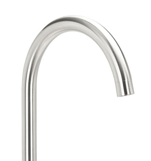 Safavieh CAPRI Single Handle Nickel Shower System - Stylish Below-Ground Floor-Mount Design for Modern Baths BRC3416NB