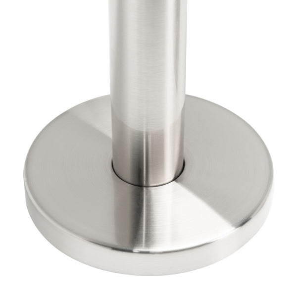 Safavieh CAPRI Single Handle Nickel Shower System - Stylish Below-Ground Floor-Mount Design for Modern Baths BRC3416NB