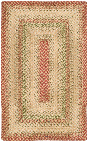 Safavieh Braided Rugs Collection - Stylish And Durable Polypropylene Rug For Home Décor Enhancement Rust ,Multi Polypropylene Pile Brd303a-68