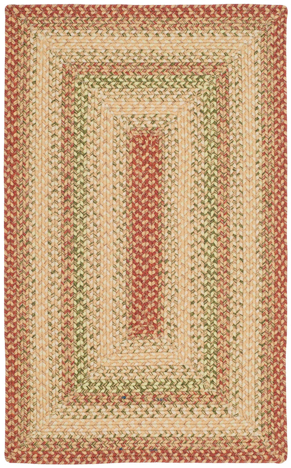 Safavieh Braided Rugs Collection - Stylish And Durable Polypropylene Rug For Home Décor Enhancement Rust ,Multi Polypropylene Pile Brd303a-68