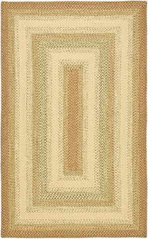 Safavieh Braided Rugs Collection - Stylish And Durable Polypropylene Rug For Home Décor Enhancement Rust ,Multi Polypropylene Pile Brd303a-68