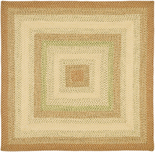 Safavieh Braided Rugs Collection - Stylish And Durable Polypropylene Rug For Home Décor Enhancement Rust ,Multi Polypropylene Pile Brd303a-68